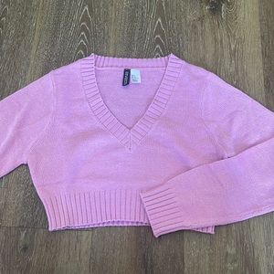 Divided Long sleeve crop top!